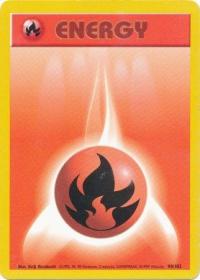 pokemon base set fire energy 98 102 unlimited