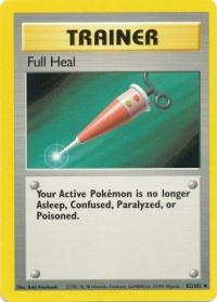 pokemon base set full heal 82 102 unlimited
