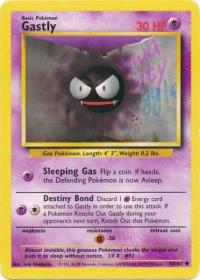 pokemon base set gastly 50 102 unlimited