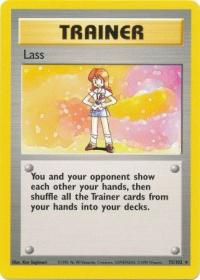 pokemon base set lass 75 102 unlimited