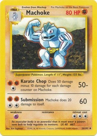 Machoke 34-102 - Unlimited