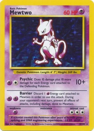 Mewtwo 10-102 - Unlimited