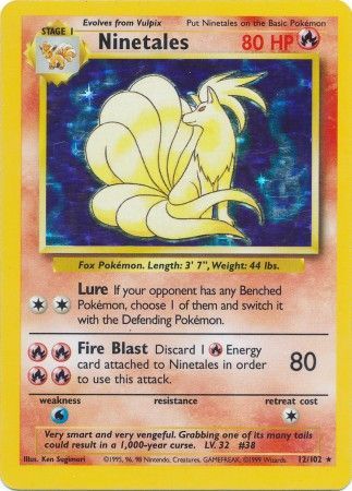 Ninetales 12-102 - Unlimited