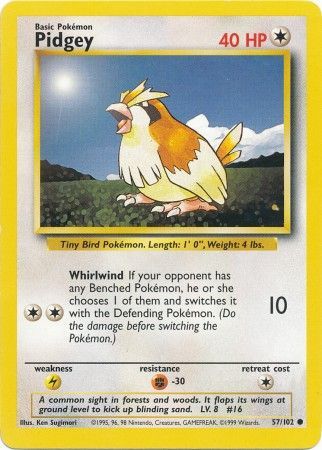 Pidgey 57-102 - Unlimited