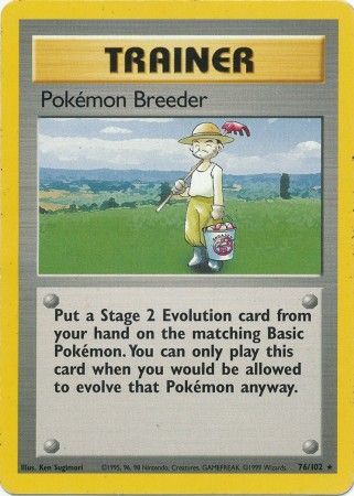 Pokemon Breeder 76-102 - Unlimited