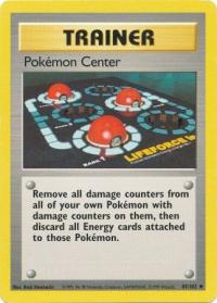 pokemon base set pokemon center 85 102 unlimited