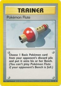 pokemon base set pokemon flute 86 102 unlimited