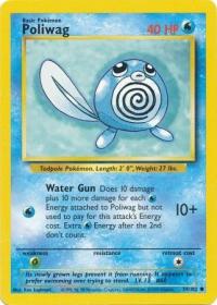 pokemon base set poliwag 59 102 unlimited