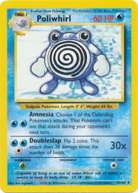 pokemon base set poliwhirl 38 102 unlimited