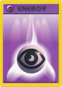 pokemon base set psychic energy 101 102