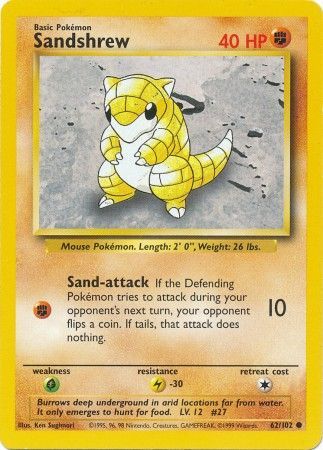 Sandshrew - 62-102 - Unlimited