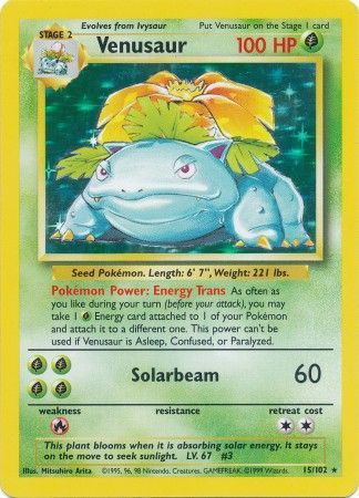 Venusaur 15-102 - Unlimited