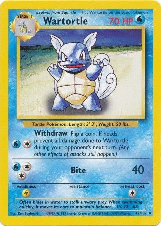 Wartortle 42-102 - Unlimited