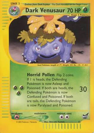 Dark Venusaur - 7