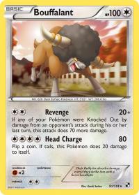 pokemon black and white base set bouffalant 91 114 rh