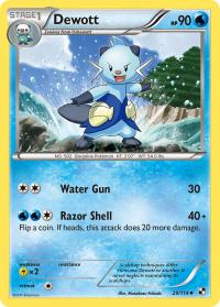 pokemon black and white base set dewott 29 114 rh