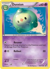 pokemon black and white base set duosion 56 114