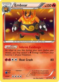 pokemon black and white base set emboar 20 114 rh