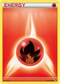 pokemon black and white base set fire energy 106 114