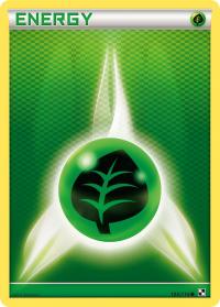 pokemon black and white base set grass energy 105 114