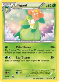 pokemon black and white base set lilligant 10 114 rh