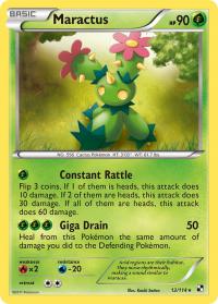 pokemon black and white base set maractus 12 114 rh