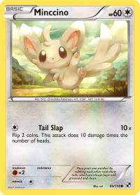 pokemon black and white base set minccino 88 114 rh