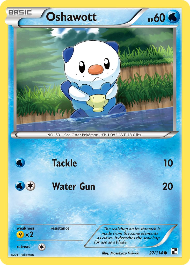 Oshawott 27-114 (RH)