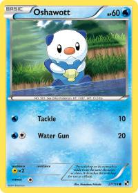 pokemon black and white base set oshawott 27 114 rh