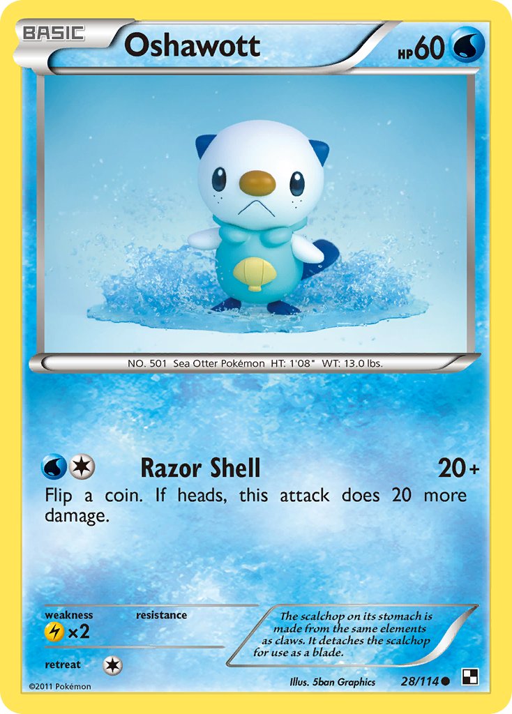 Oshawott 28-114 (RH)