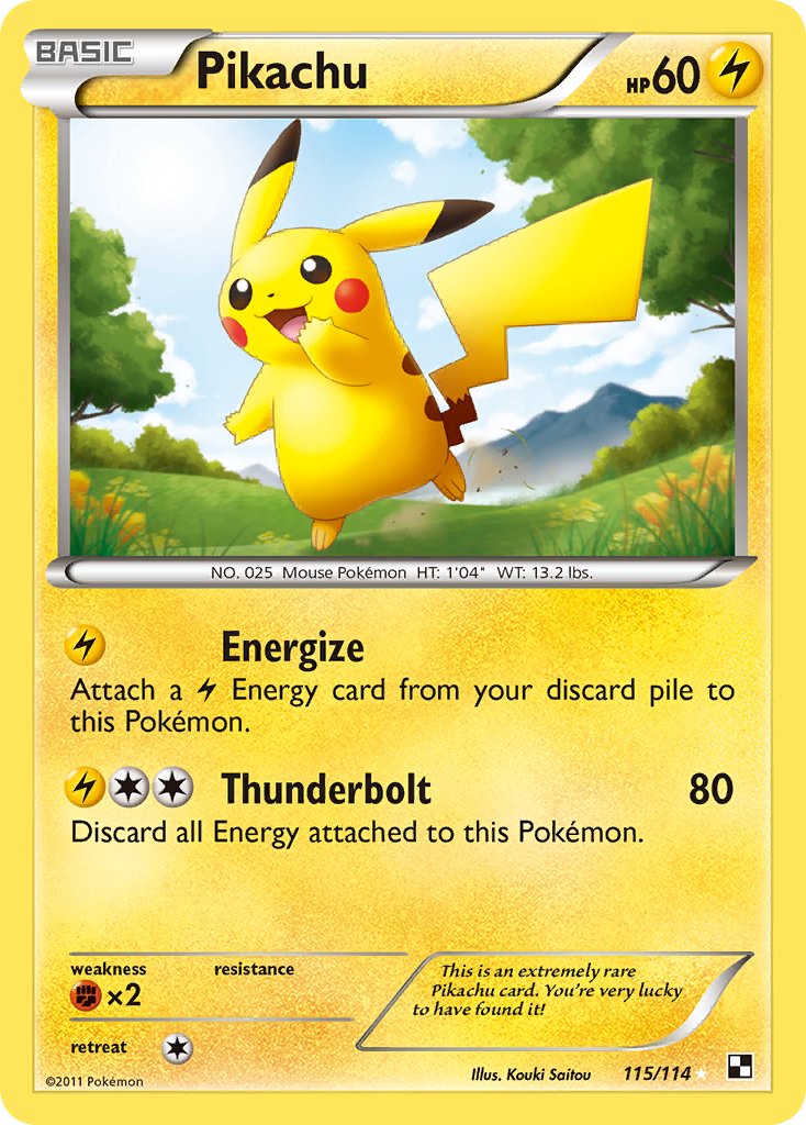 Pikachu 115-114