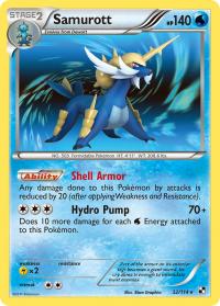 pokemon black and white base set samurott 32 114 rh