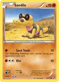 pokemon black and white base set sandile 63 114 rh