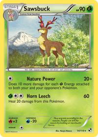 pokemon black and white base set sawsbuck 14 114 rh