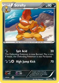 pokemon black and white base set scrafty 69 114 rh