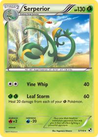 pokemon black and white base set serperior 5 114 rh