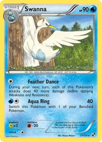 pokemon black and white base set swanna 37 114 rh