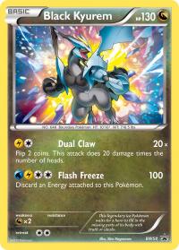 pokemon black white promos black kyurem bw58