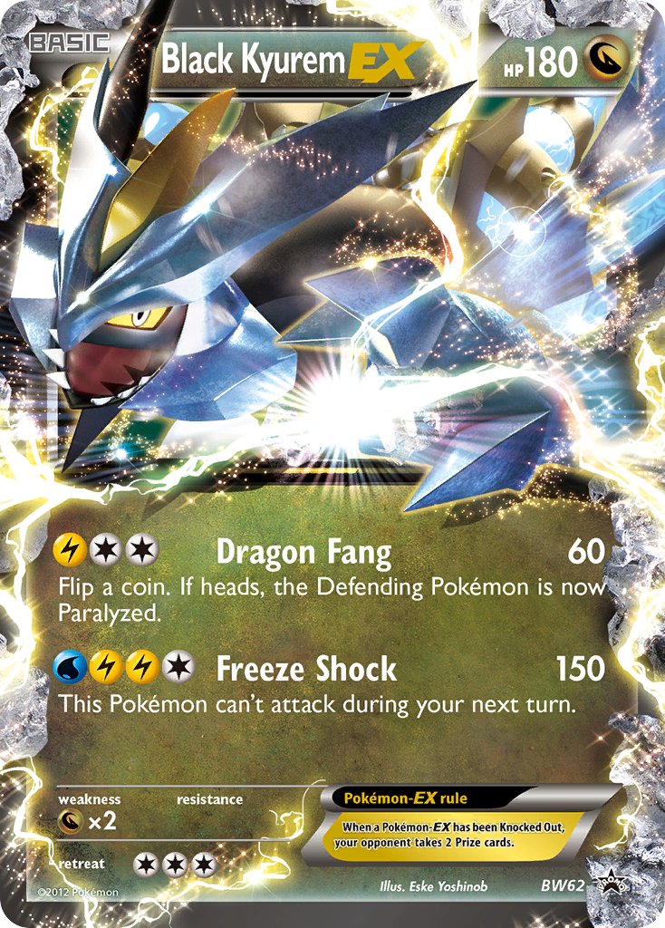 Black Kyurem EX - BW62