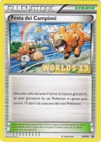 pokemon black white promos champions festival bw95 italian worlds 13 promo festa dei campioni