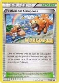 pokemon black white promos champions festival bw95 portuguese worlds 13 promo festival dos campeoes