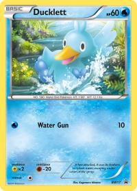 pokemon black white promos ducklett bw17