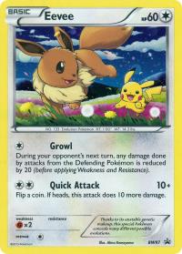 pokemon black white promos eevee bw97