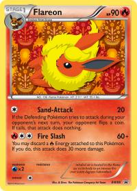 pokemon black white promos flareon bw88