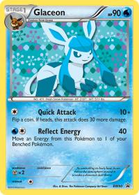 pokemon black white promos glaceon bw90