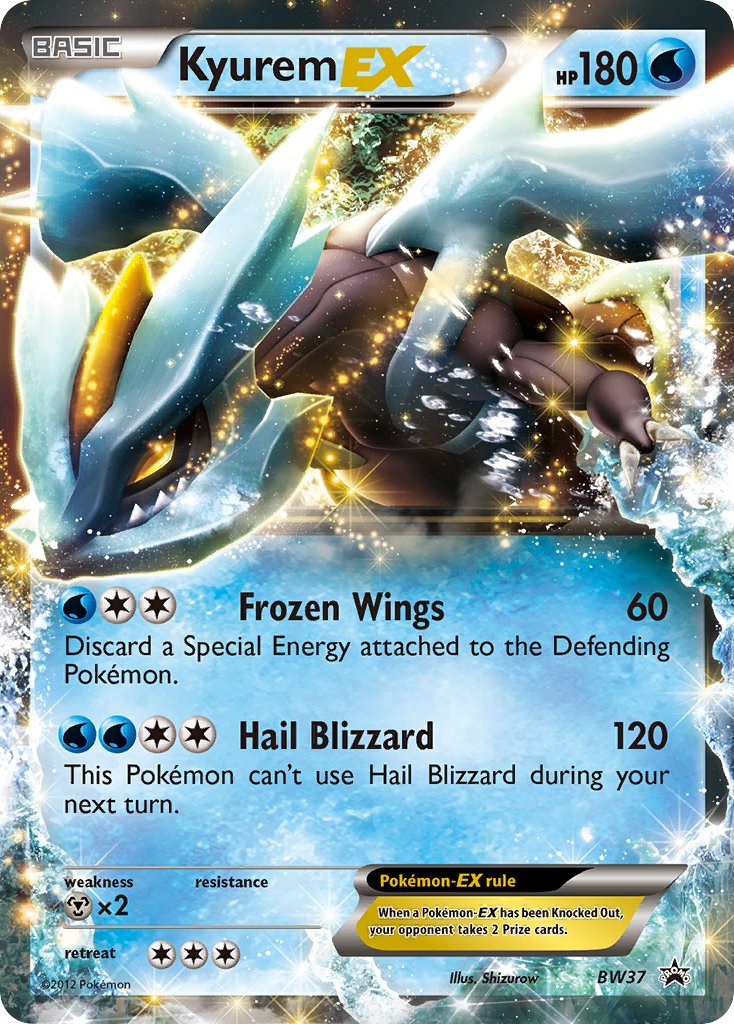 Kyurem EX - BW37