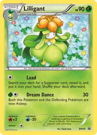 pokemon black white promos lilligant bw49