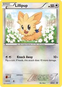 pokemon black white promos lillipup bw52