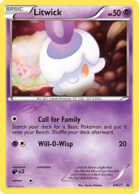 pokemon black white promos litwick bw27