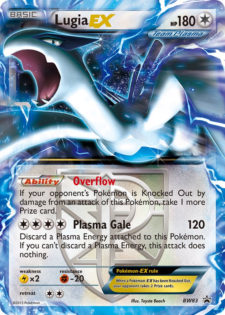 Lugia EX - BW83